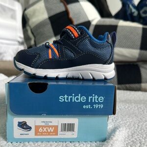Stride Rite Blue and Orange Sneakers for Active Adventures